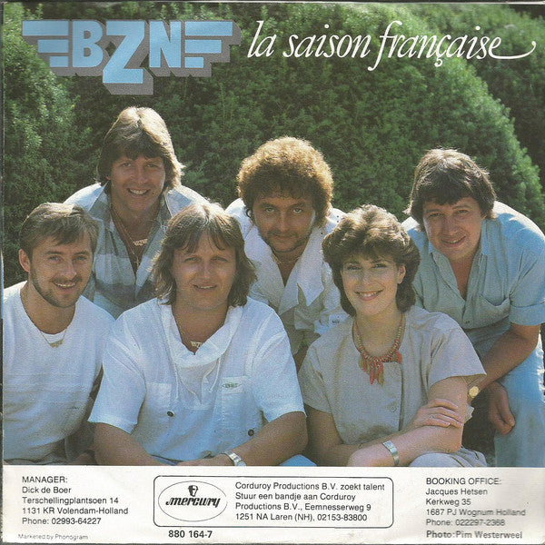 BZN - La Saison Franaise 19176 24302 22379 30669 33633 37583 Vinyl Singles Goede Staat