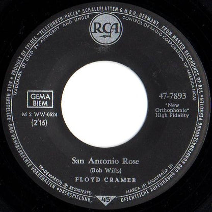 Floyd Cramer - San Antonio Rose 15203 17066 Vinyl Singles Goede Staat