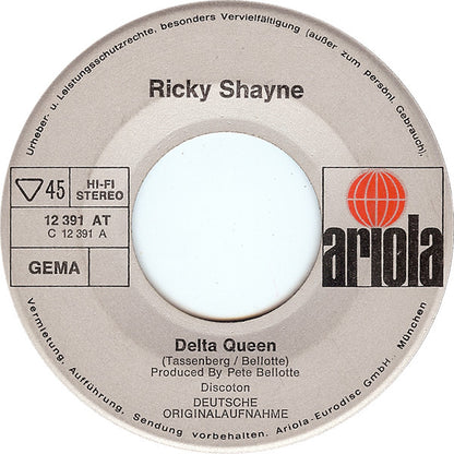 Ricky Shayne - Delta Queen 19700 Vinyl Singles Goede Staat