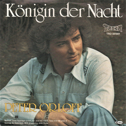 Peter Orloff - Königin Der Nacht 22786 22788 Vinyl Singles Goede Staat