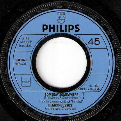 Demis Roussos - Someday Somewhere 33531 Vinyl Singles Goede Staat