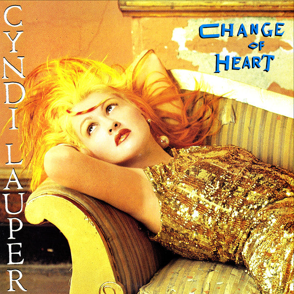 Cyndi Lauper - Change Of Heart 12489 Vinyl Singles Goede Staat