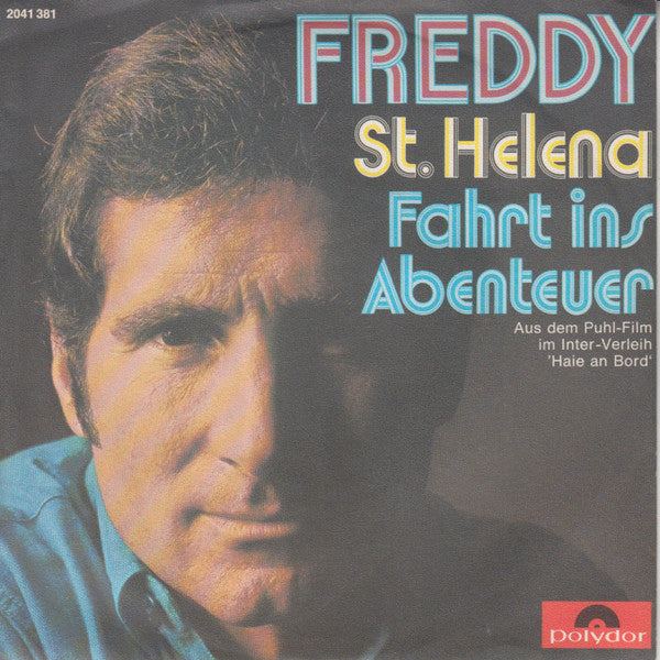 Freddy Quinn - St. Helena 19089 Vinyl Singles Goede Staat