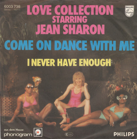 Love Collection Starring Jean Sharon - Come On Dance With Me 24669 Vinyl Singles Goede Staat