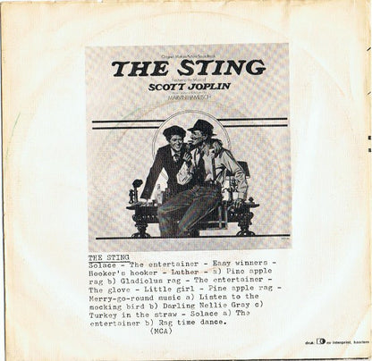 Marvin Hamlisch - Music From The Sting - The Entertainer 33673 Vinyl Singles Goede Staat