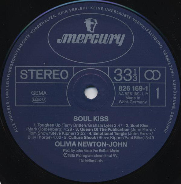 Olivia Newton-John - Soul Kiss (LP) 48326 Vinyl LP Goede Staat