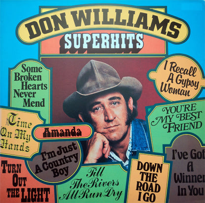 Don Williams - Superhits (LP) 49453 Vinyl LP Goede Staat