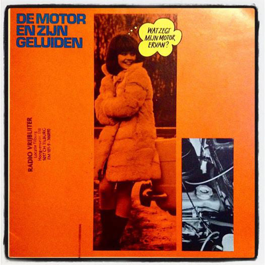 No Artist - De Motor En Zijn Geluiden (Flex-Disc) 26447 Vinyl Singles Goede Staat