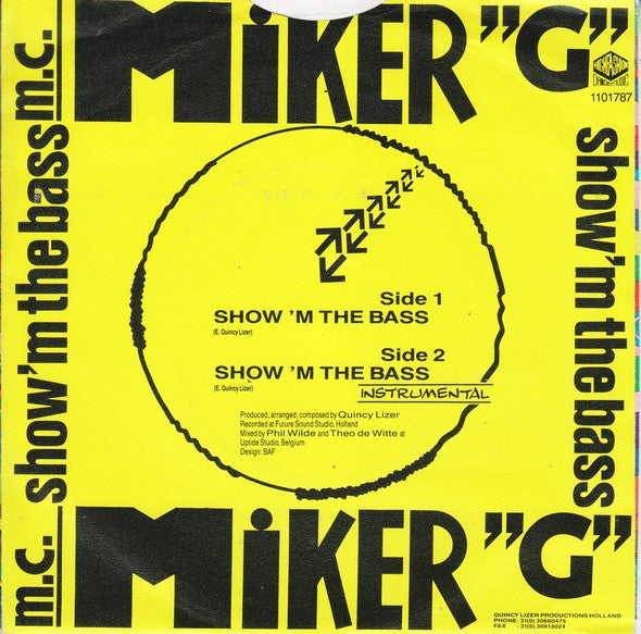 MC Miker G - Show 'M The Bass 15793 Vinyl Singles Goede Staat