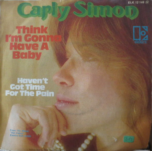 Carly Simon - Think I'm Gonna Have A Baby 16374 Vinyl Singles Goede Staat