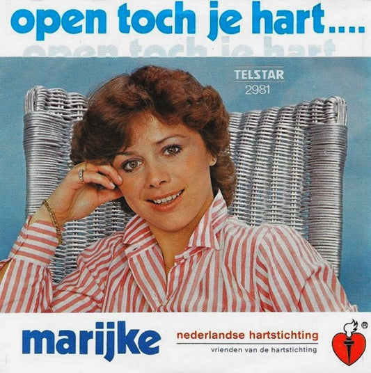 Marijke - Open Toch Je Hart 13105 Vinyl Singles Goede Staat