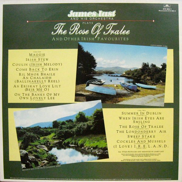 James Last - The Rose Of Tralee And Other Irish Favourites (LP) 49750 Vinyl LP Goede Staat