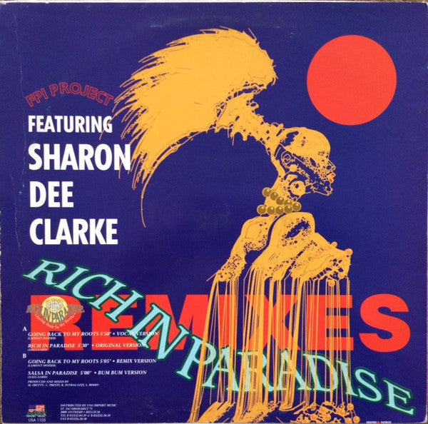 FPI Project Featuring Sharon Dee Clarke - Rich In Paradise 15371 12613 Vinyl Singles Goede Staat