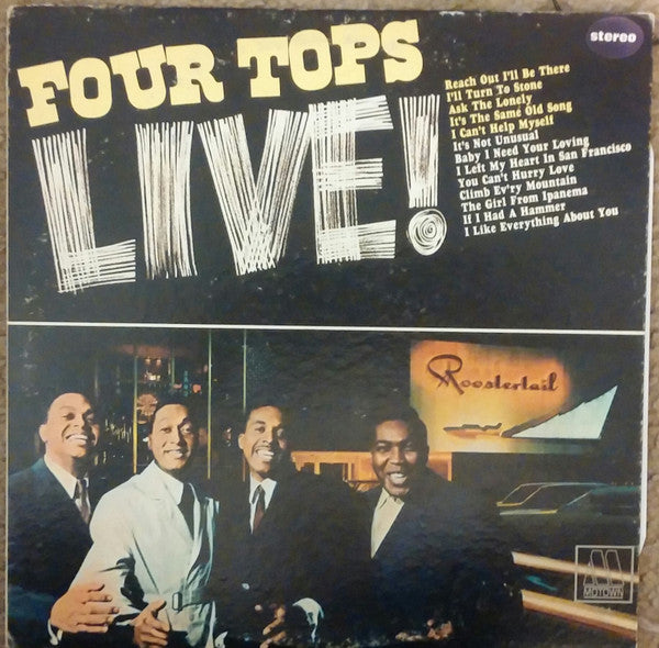 Four Tops - Four Tops Live (LP) 49589 Vinyl LP Goede Staat