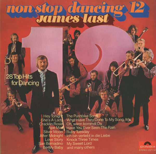 James Last - Non Stop Dancing 12 (LP) 42387 Vinyl LP Goede Staat