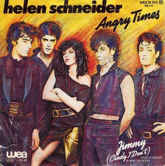 Helen Schneider - Angry Times 27178 Vinyl Singles Goede Staat