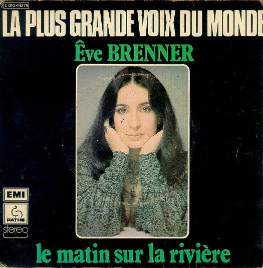 Eve Brenner - Le Matin Sur La Riviere 32219 Vinyl Singles Goede Staat