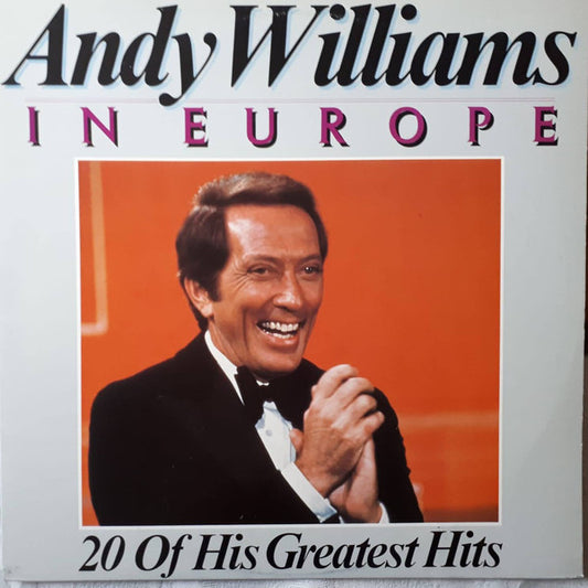 Andy Williams - Andy Williams In Europe (LP) 44504 Vinyl LP Goede Staat