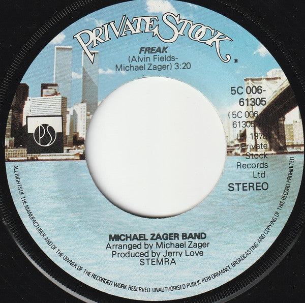 Michael Zager Band - Music Fever 03125 Vinyl Singles Goede Staat