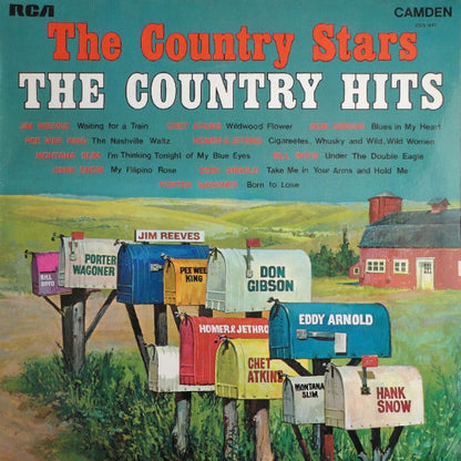 Various - The Country Stars, The Country Hits (LP) 41349 Vinyl LP Goede Staat