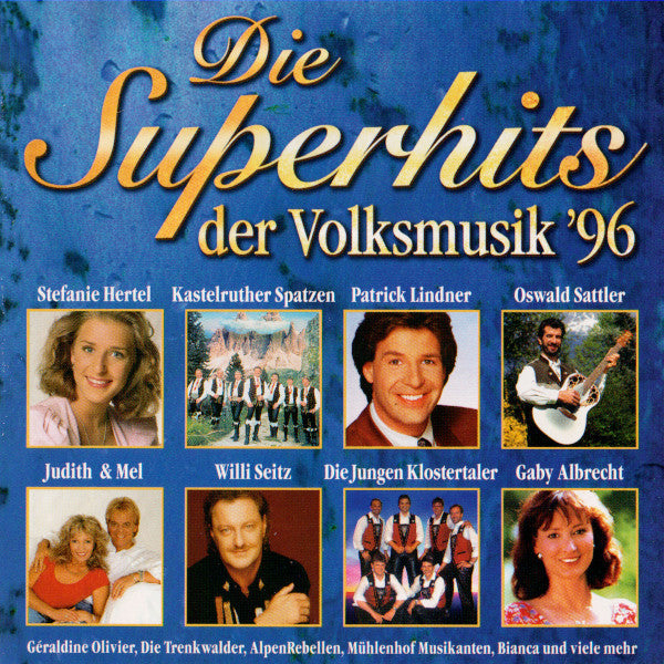 Various - Die Superhits Der Volksmusik '96 (CD) Compact Disc Goede Staat