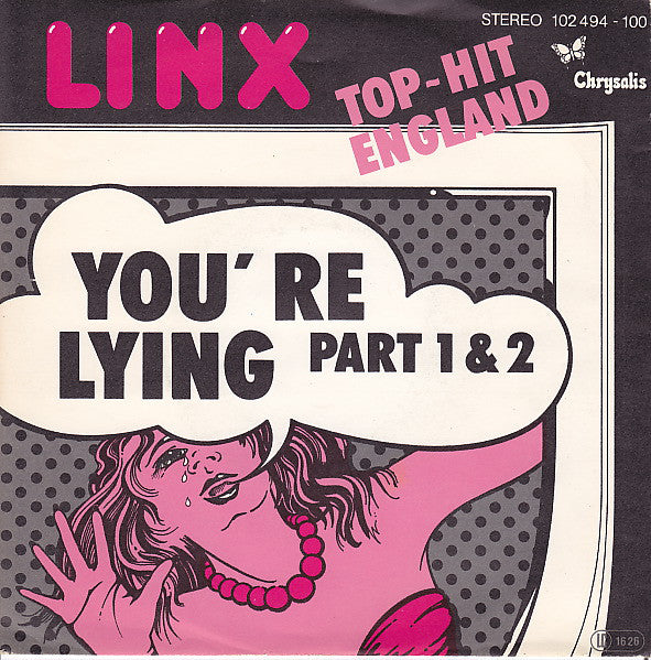 Linx - You're Lying (Part 1 & 2) 16701 Vinyl Singles Goede Staat