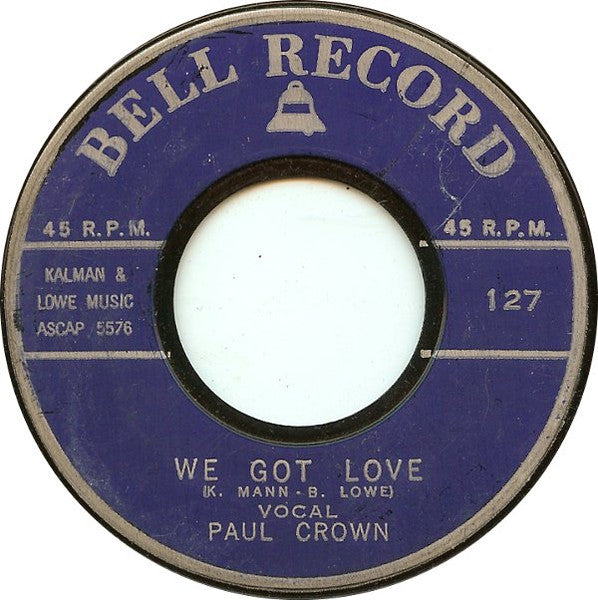 Paul Crown The Foster Singers - We Got Love 13729 Vinyl Singles Goede Staat