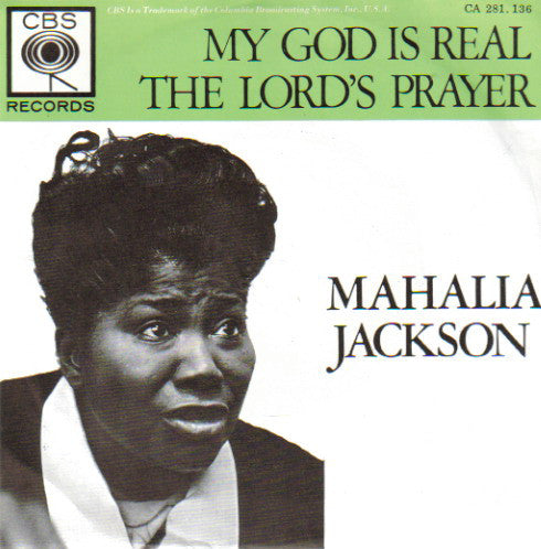 Mahalia Jackson - My God Is Real 24053 Vinyl Singles Goede Staat