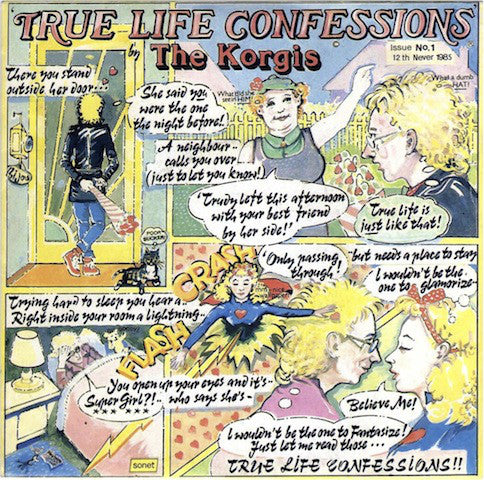 Korgis - True Life Confessions 12476 Vinyl Singles Goede Staat