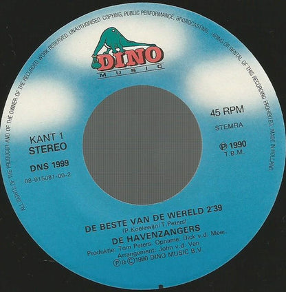 Nederlands Elftal, De Havenzangers En Ron Brandsteder - Hand In Hand Achter Oranje 29103 Vinyl Singles Hoes: Generic