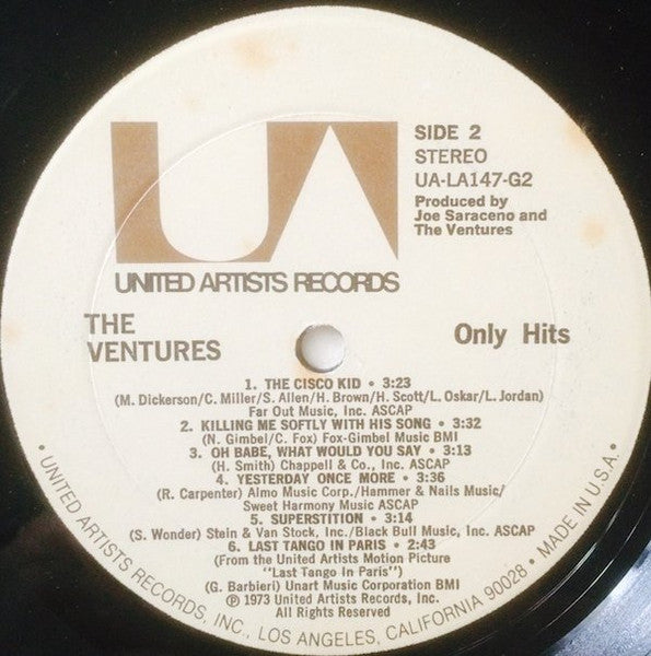 Ventures - Only Hits! (LP) 42675 Vinyl LP Goede Staat