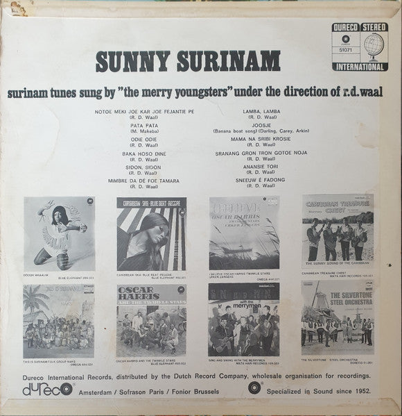 Merry Youngsters - Sunny Surinam (LP) 46333 Vinyl LP Goede Staat