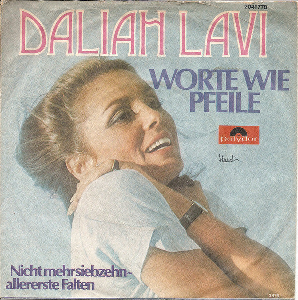 Daliah Lavi - Worte Wie Pfeile 21306 Vinyl Singles Goede Staat