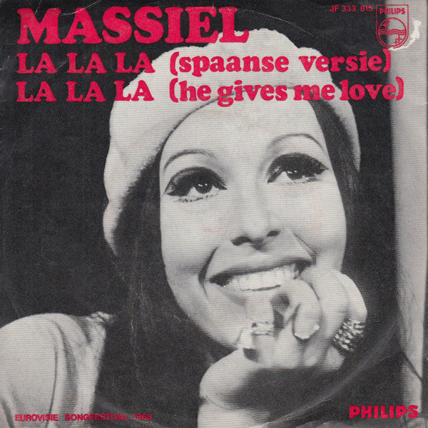 Massiel - La, La, La 03838 Vinyl Singles Goede Staat