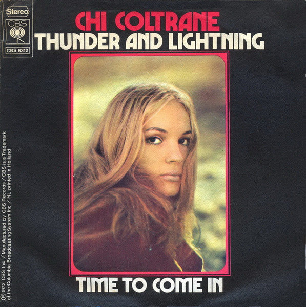 Chi Coltrane - Thunder And Lightning 39077 Vinyl Singles Goede Staat