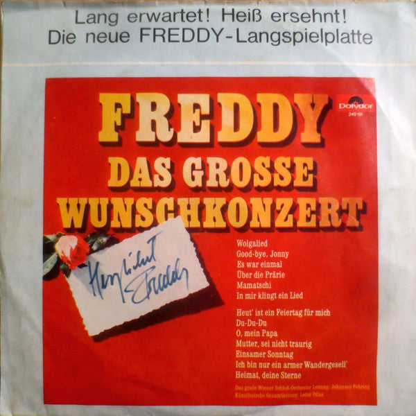 Freddy - Seemann Weit Bist Du Gefahren 14650 Vinyl Singles Goede Staat