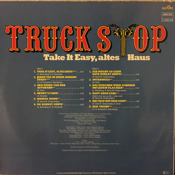 Truck Stop - Take It Easy, Altes Haus (LP) 49336 Vinyl LP Goede Staat