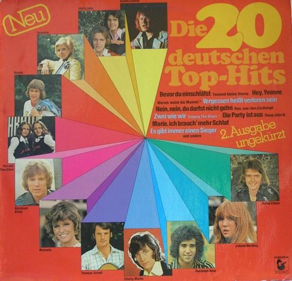 Various - Die 20 Deutschen Top-Hits - 2. Ausgabe / Neu / Ungekurzt (LP) 42189 Vinyl LP Goede Staat