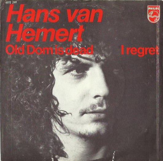 Hans van Hemert - Old Dom Is Dead 29993 Vinyl Singles Goede Staat