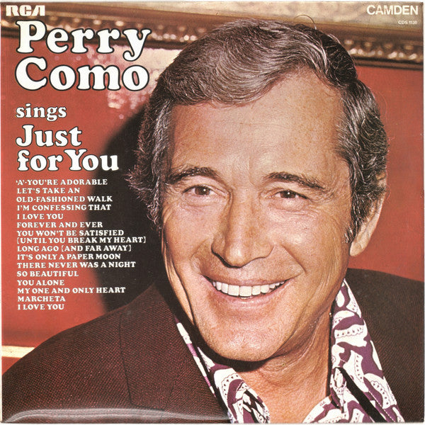 Perry Como - Perry Como Sings Just For You (LP) 42129 Vinyl LP Goede Staat