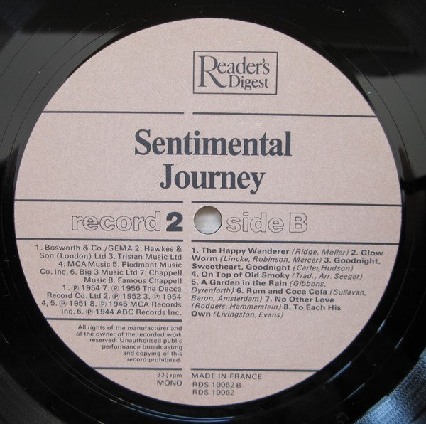 Various - Sentimental Journey (LP) 44361 Vinyl LP Goede Staat