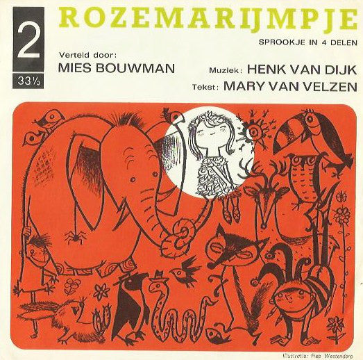 No Artist - Rozemarijmpje 2 (Flexidisc) 19162 Flexidisc Goede Staat