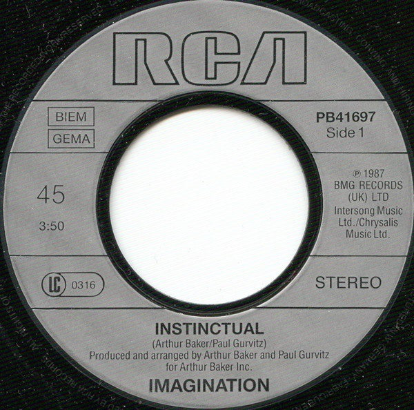 Imagination -  Instinctual 13930 Vinyl Singles Goede Staat