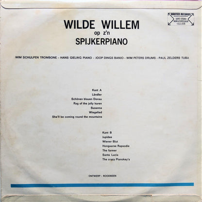 Circus Square Jazz Band - Wilde Willem Op Z'n Spijkerpiano (LP) 46247 Vinyl LP Goede Staat