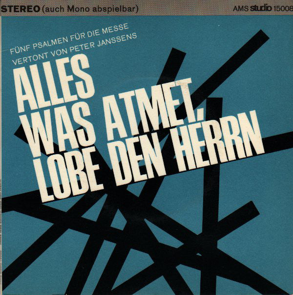 Various - Alles Was Atmet, Lobe Den Herrn (EP 21838 Vinyl Singles EP Goede Staat ++