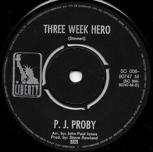 P.J. Proby - Today I Killed A Man 15781 Vinyl Singles Hoes: Generic