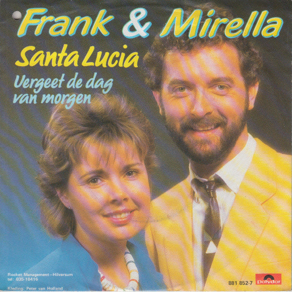 Frank & Mirella - Santa Lucia 24979 Vinyl Singles Goede Staat