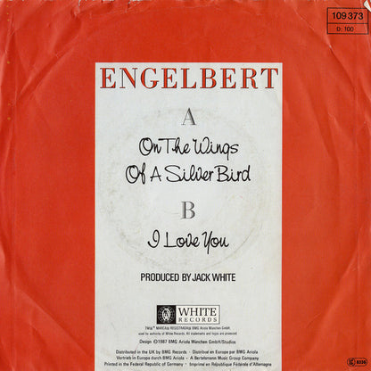 Engelbert Humperdinck - On The Wings Of A Silver Bird 31608 Vinyl Singles Goede Staat