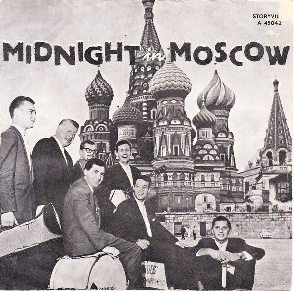 Jan Burgers And His New Orleans Syncopators - Midnight In Moscow 17223 Vinyl Singles Goede Staat