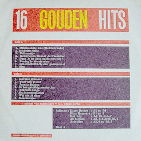 Molenaars - 16 Gouden Nederlands Hits (LP) 46963 Vinyl LP Goede Staat